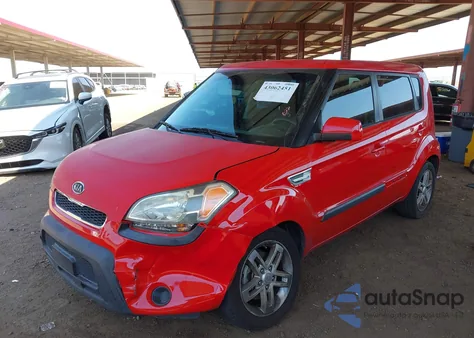 2011 Kia Soul + from USA, damaged, VIN KNDJT2A27B7222357